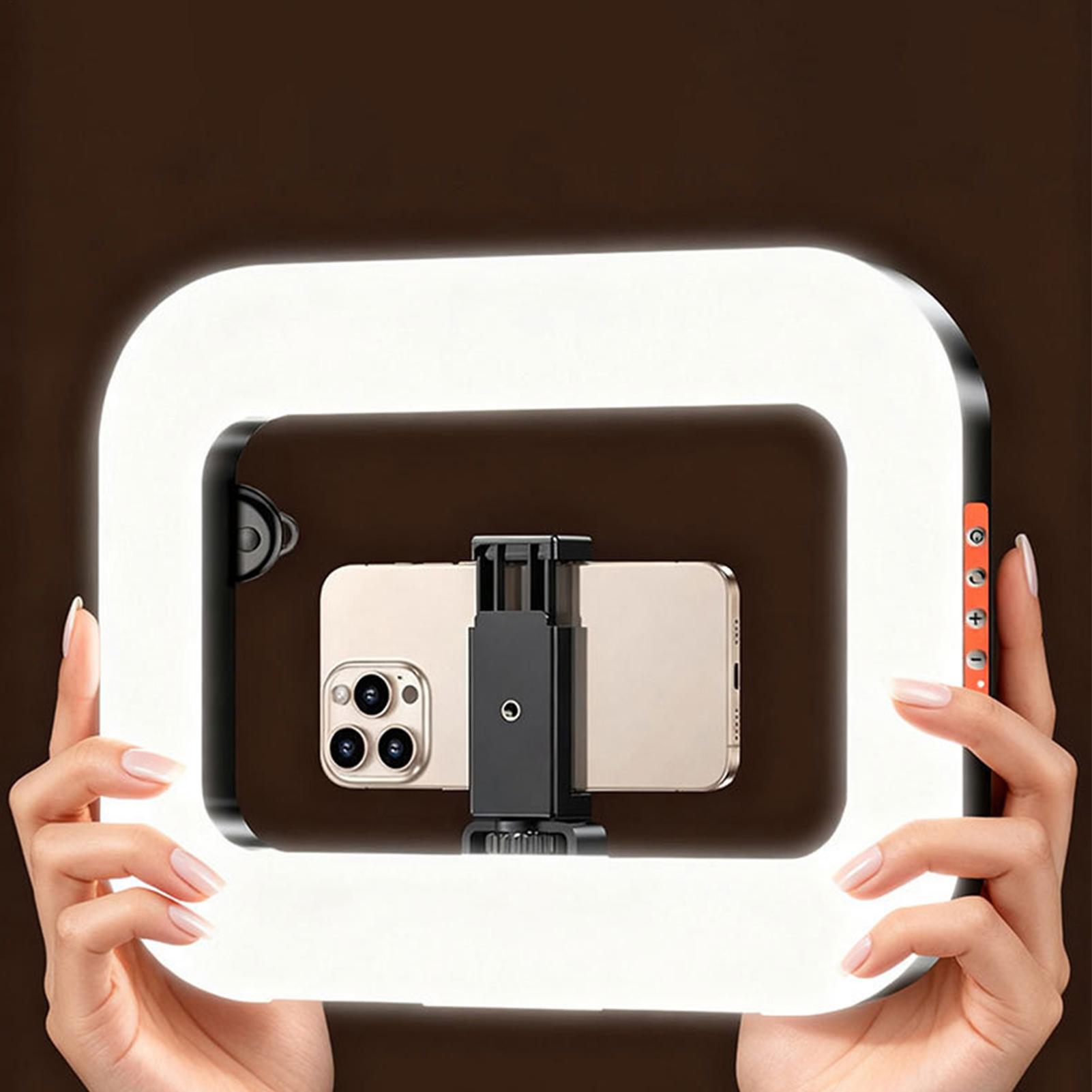 Photography Lighting Types - Luz LED Recargable Tipo-C para Transmisiones