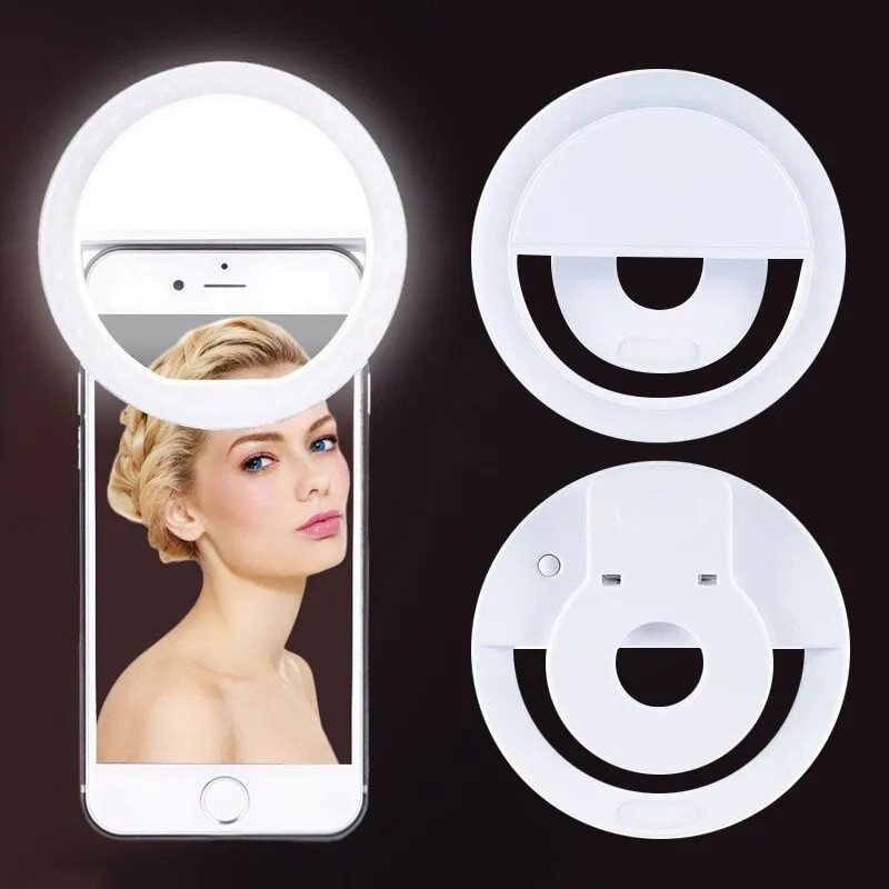 Photography Lighting Tool - Anillo de luz LED recargable por