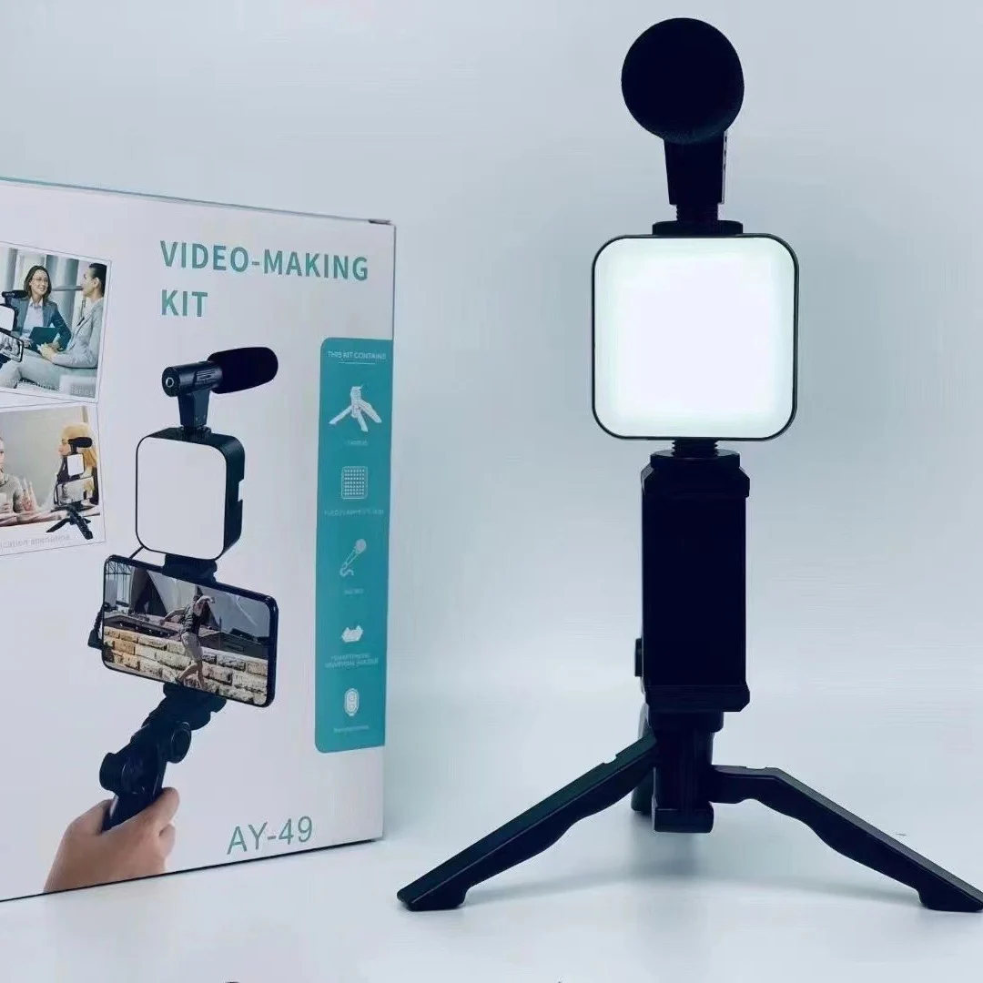 Photography Led Lighting Kit - Kit de vlogging para teléfono inteligente