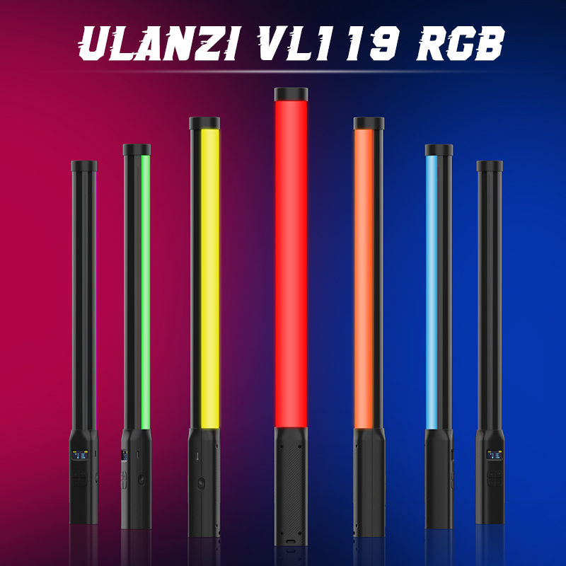 Torjim Rgb Photography Video Lighting - Ulanzi VL119 luz de palo colorida