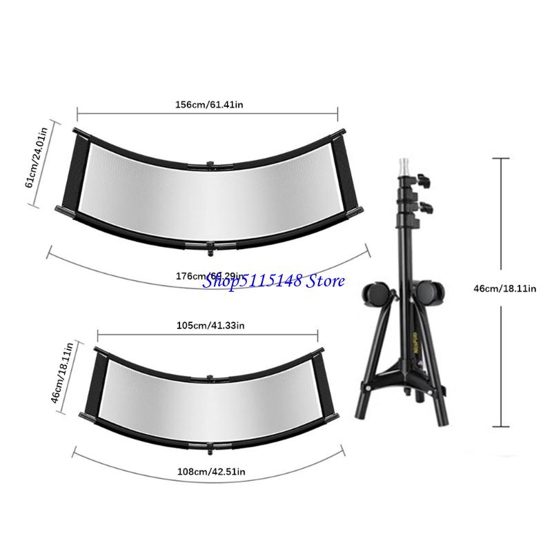 Photography Lighting Tool - Herramienta iluminación estudio reflector fotografía curvada