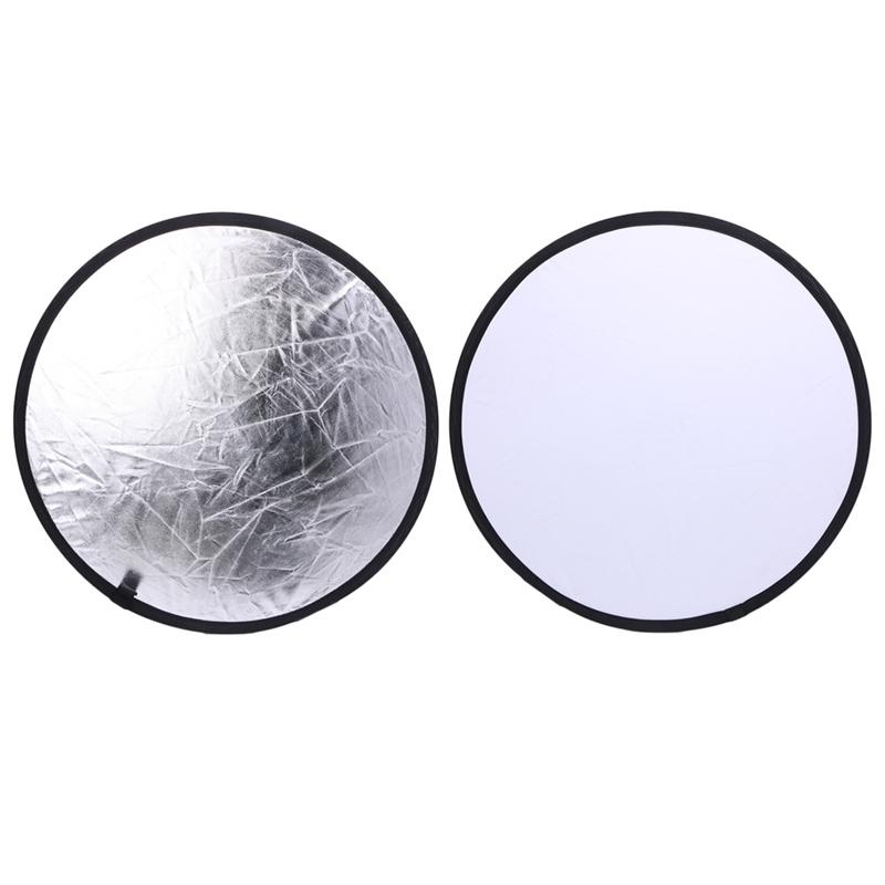 Reflector Disc Silver - Reflector fotografía disco plegable Mulit ligero