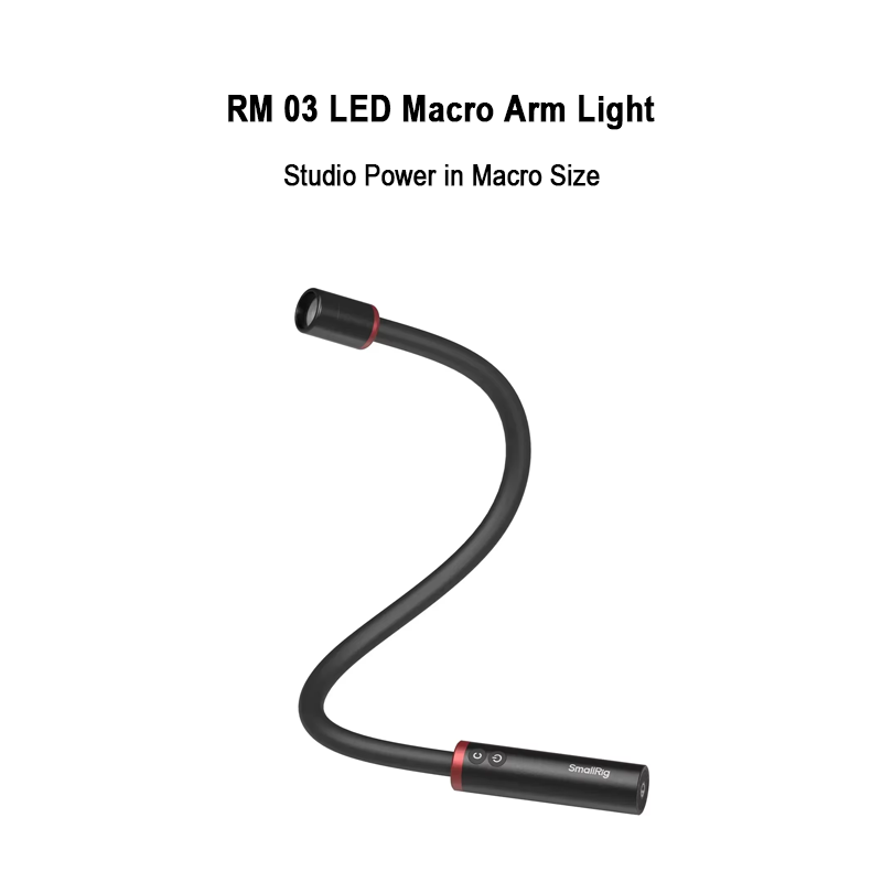 Photography Lighting Angles - SmallRig RM-03 Macro fotografía luz LED