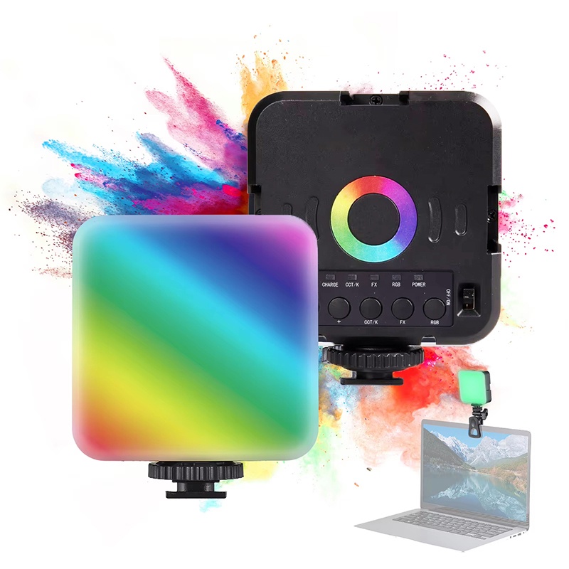 Torjim Rgb Photography Video Lighting - Luz de relleno RGB portátil, luz