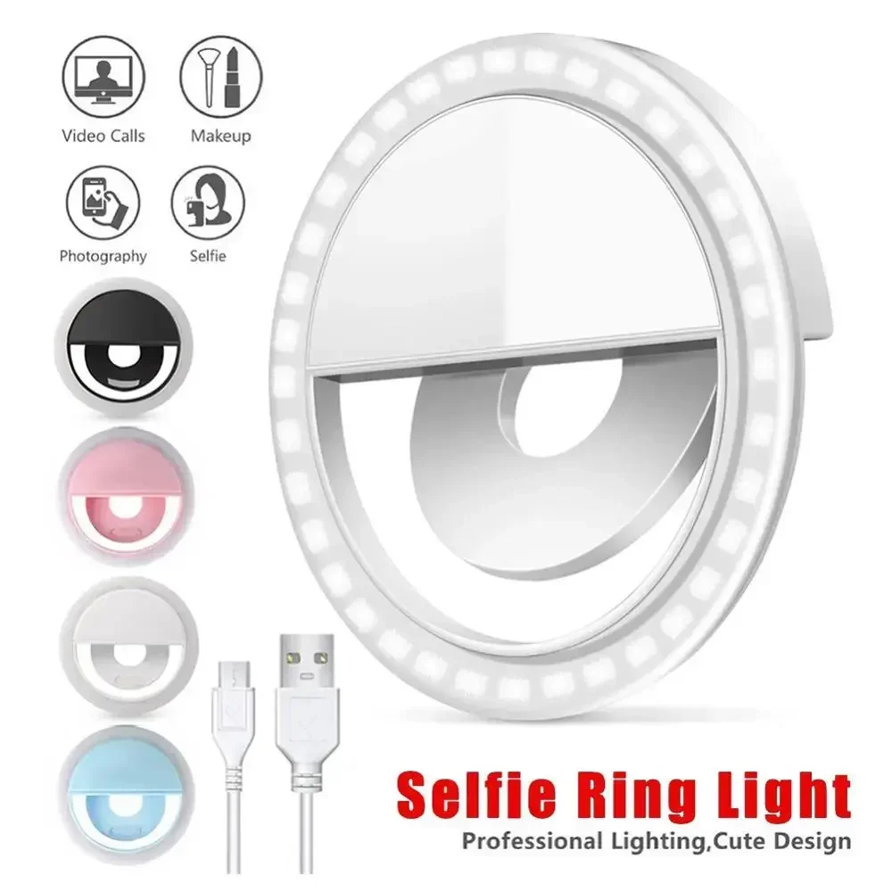 Photography Lighting Tool - Anillo de luz LED para Selfie,