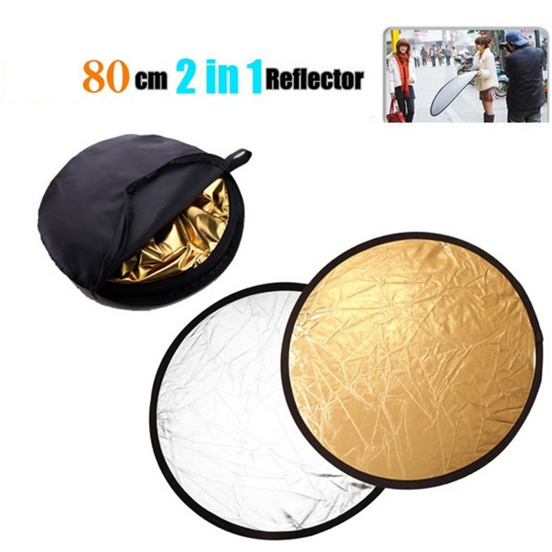 Reflector Disc Silver - Reflector de luz de disco de