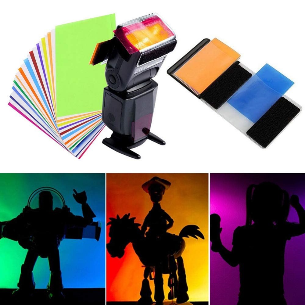 Photography Lighting Meter - Kit de 12 Filtros de Gel