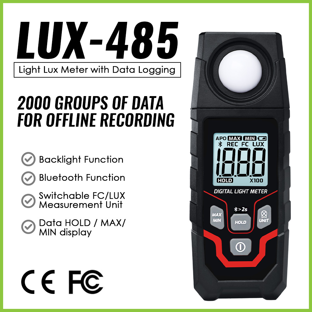 Photography Lighting Meter - Medidor de Luz Digital Bluetooth con