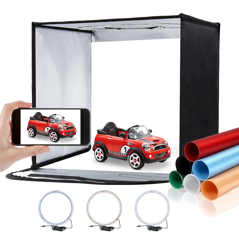 Photography Led Lighting Kit - Caja de luz plegable para estudio