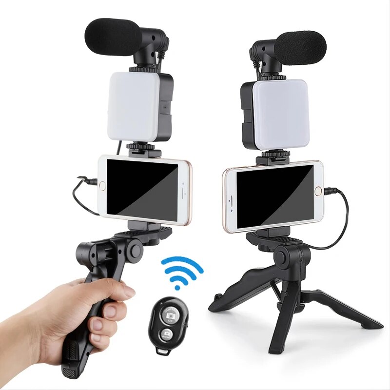 Photography Led Lighting Kit - Kit de vlogging para teléfono inteligente