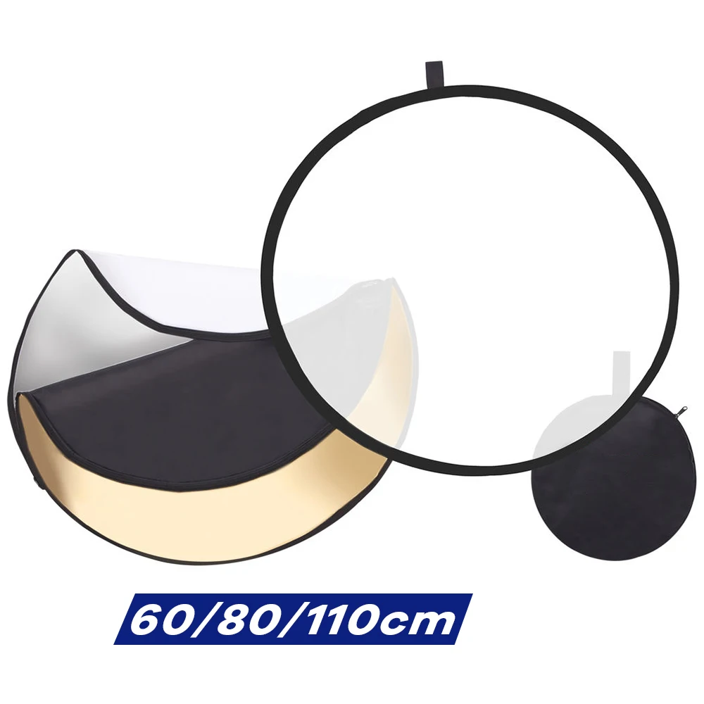 Photography Lighting Meter - 60/80/110cm 5 en 1 disco reflector
