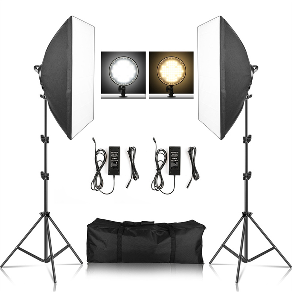 Photography Led Lighting Kit - Kit de fotografía de luz Softbox,
