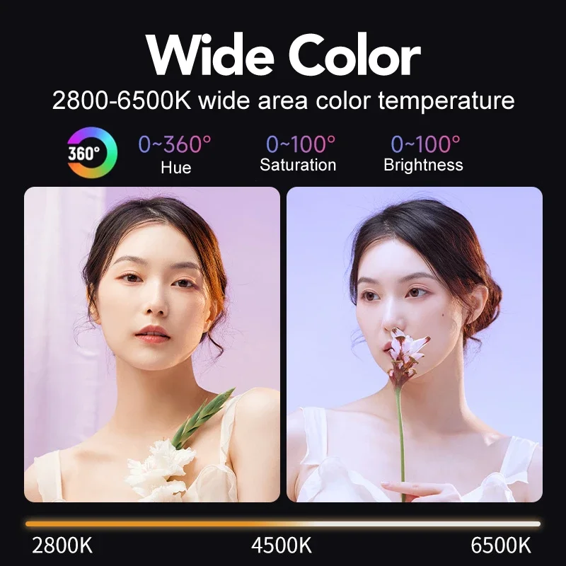 Luz de vídeo RGB, luz LED port - Torjim Rgb Photography Video Lighting reseña y precio