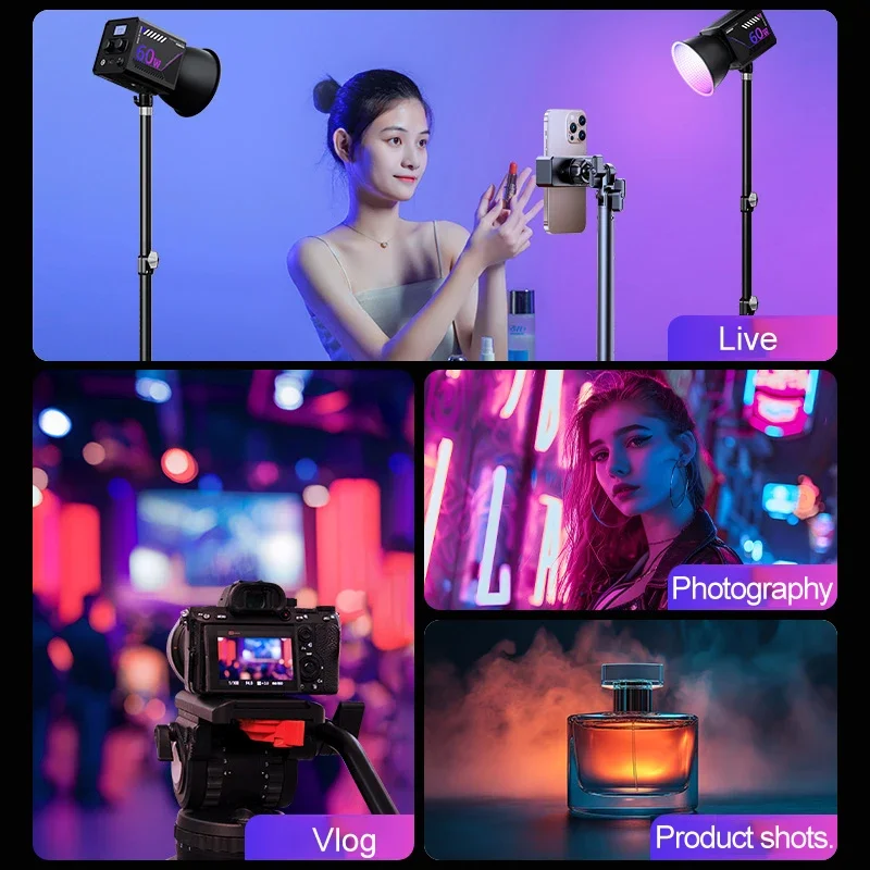 Luz de vídeo RGB, luz LED port - Torjim Rgb Photography Video Lighting reseña y precio
