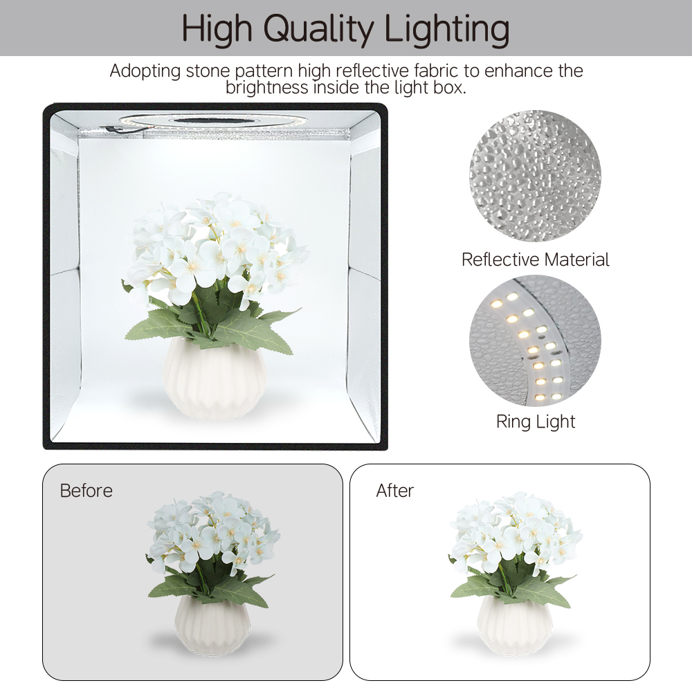 Lightdow-Kit de caja de tienda - Photography Lighting Case reseña y precio