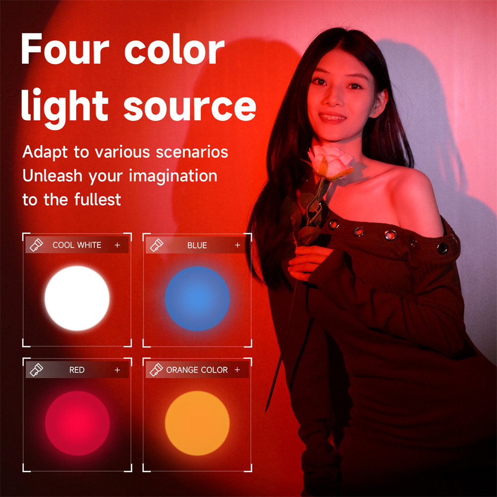 NUEVA Linterna de Fotografía c - Torjim Rgb Photography Video Lighting reseña y precio