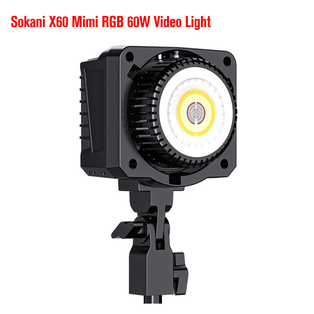 Sokani X100 / X60 Mini RGB luz - Torjim Rgb Photography Video Lighting reseña y precio