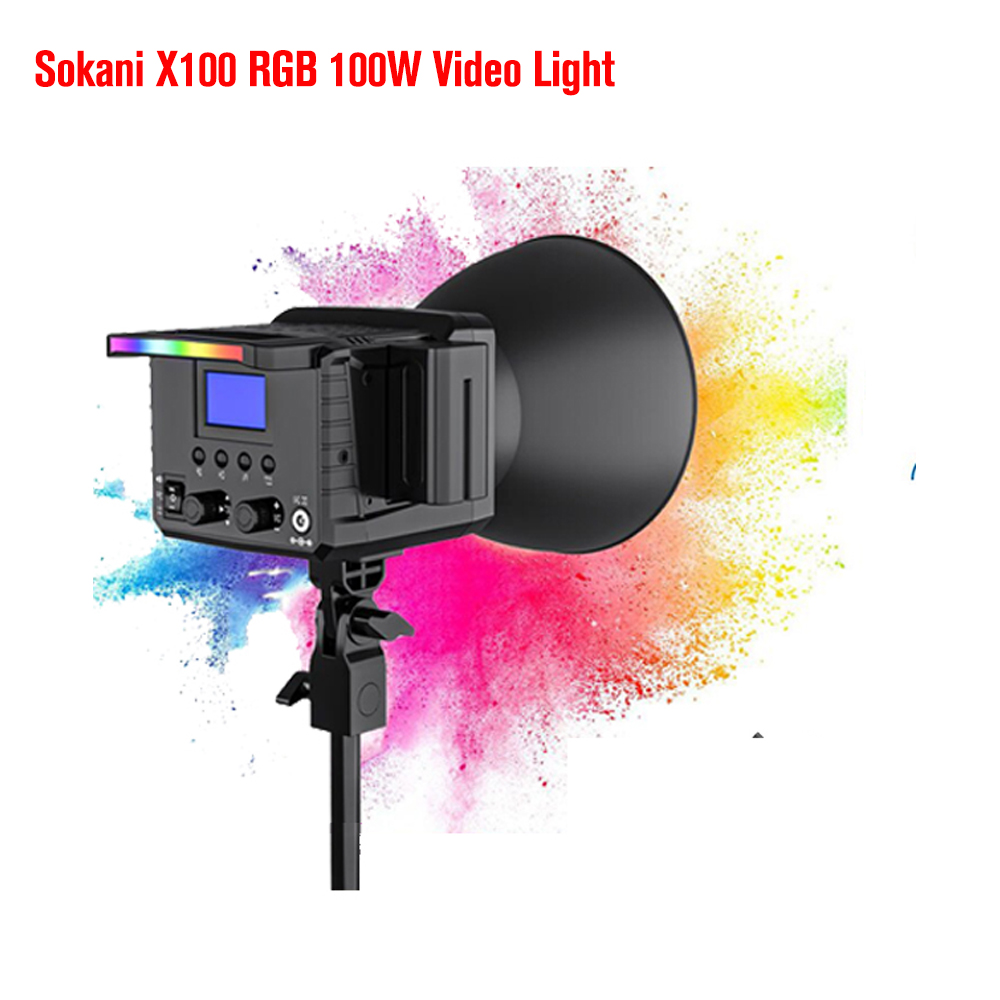 Sokani X100 / X60 Mini RGB luz - Torjim Rgb Photography Video Lighting reseña y precio