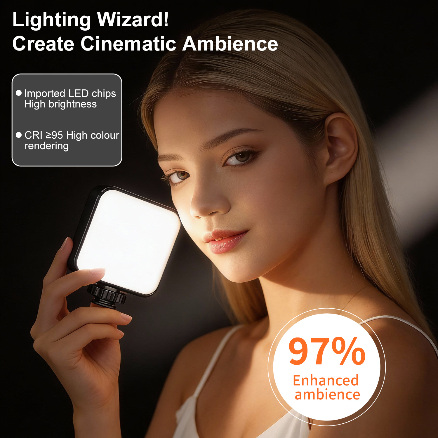 Desiontal X2 - Luz LED RGB Por - Photography Lighting Types reseña y precio