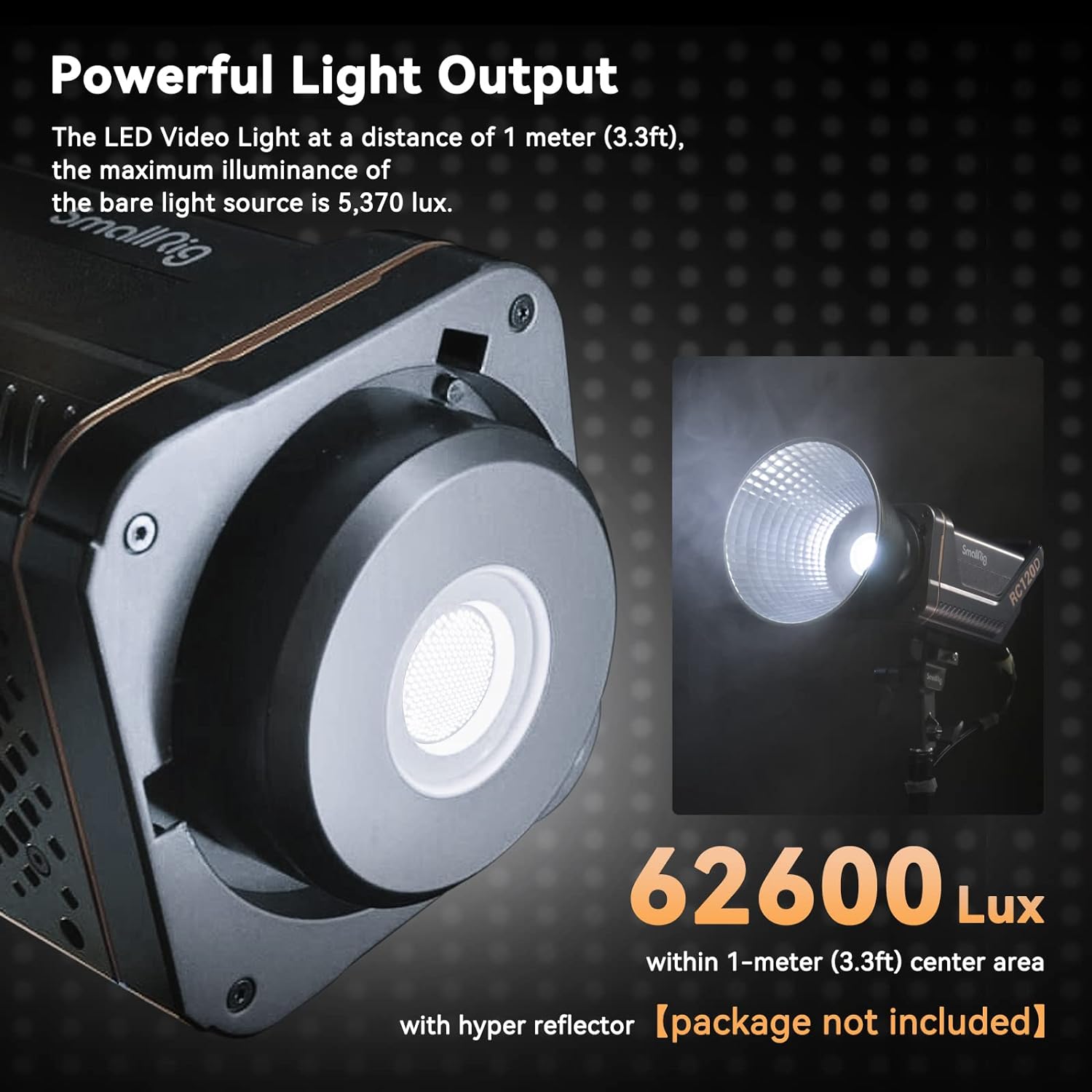 Luz de Video LED COB SmallRig  - V Mount Battery reseña y precio