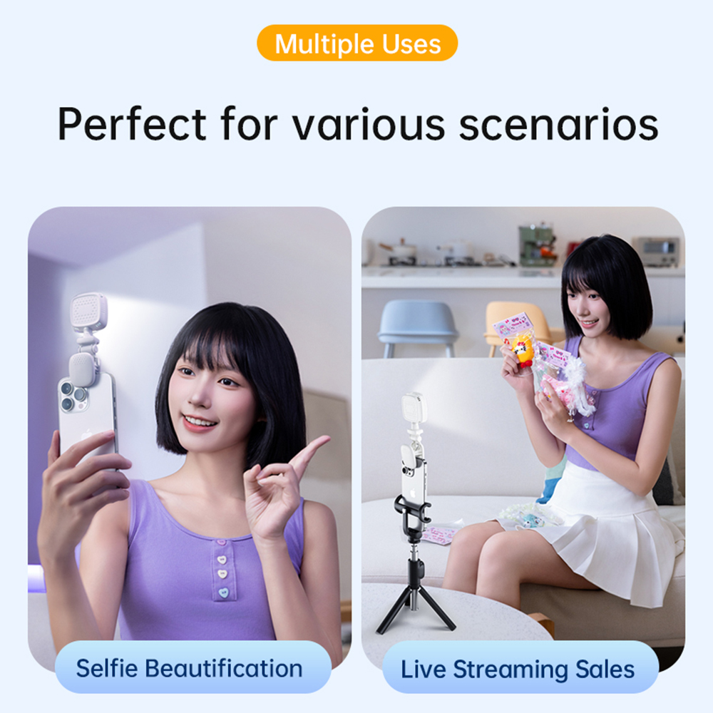 Luz LED portátil para Selfie,  - Photography Lighting Tool reseña y precio