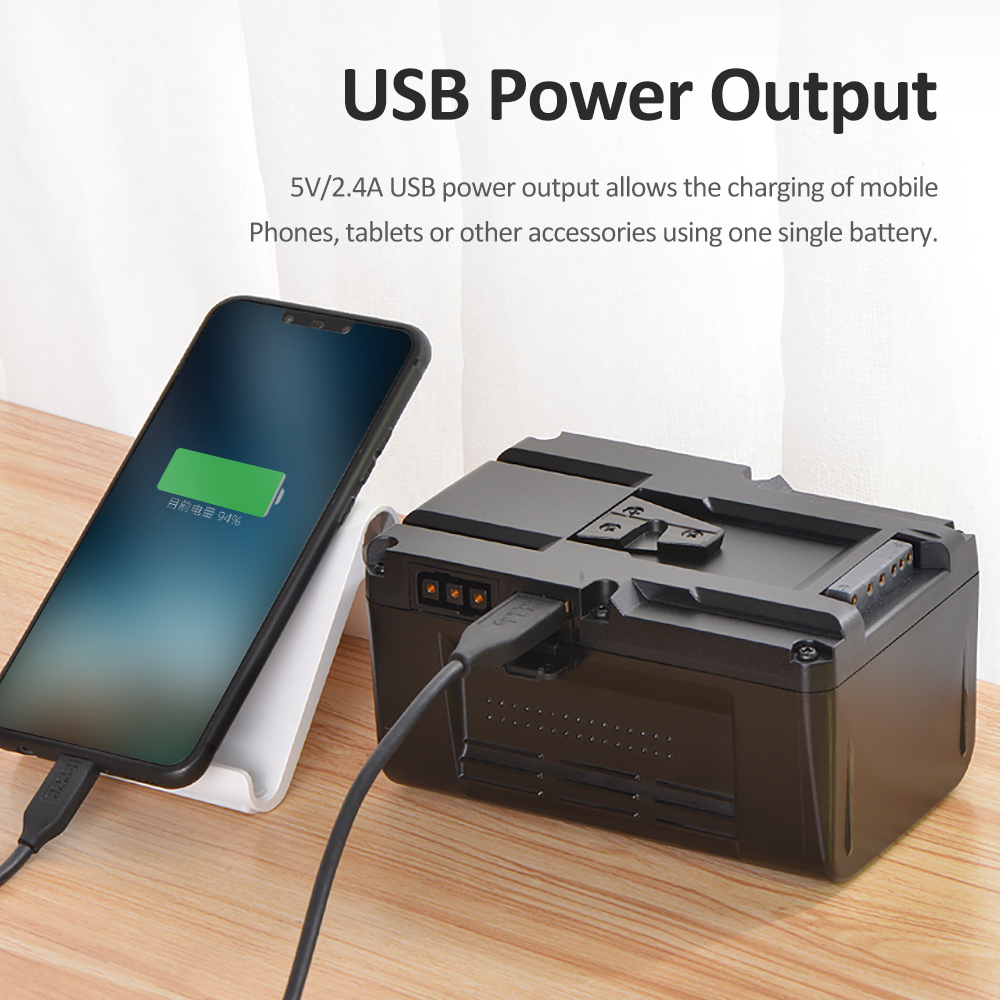 Kingma Batería de bloqueo en V - V Mount Battery reseña y precio