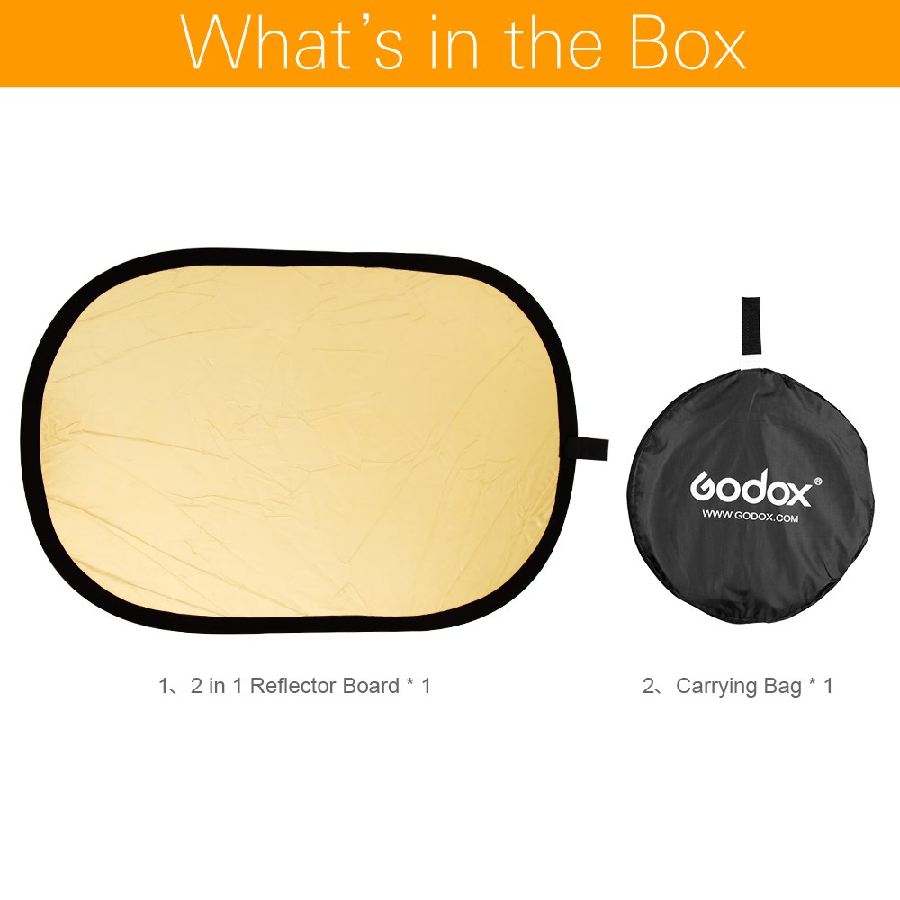 Godox 2 en 1 150x200cm Reflect - Reflector Disc Silver reseña y precio