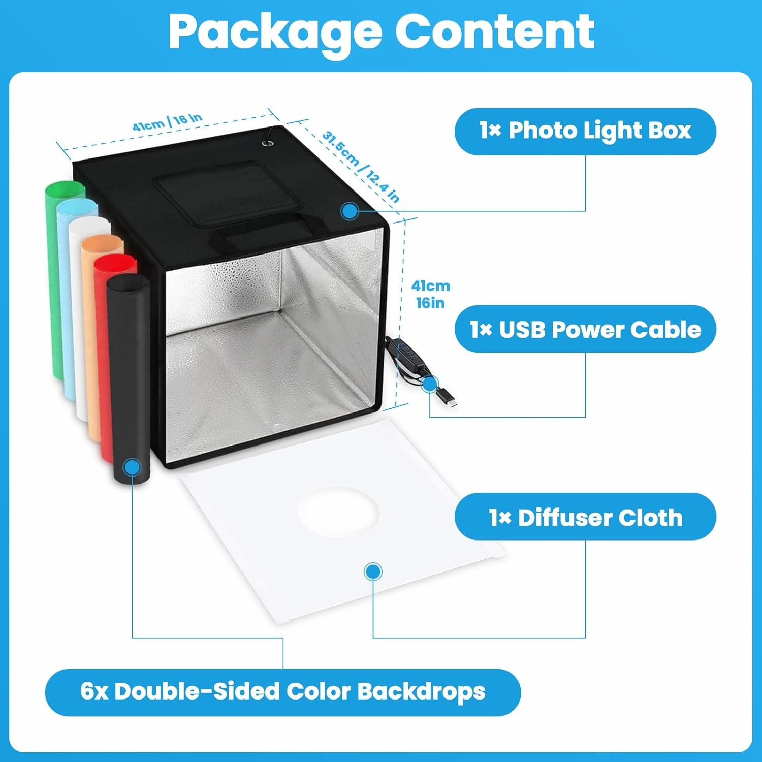 Caja de Luz, Caja de Luz para  - Photography Lighting Case reseña y precio