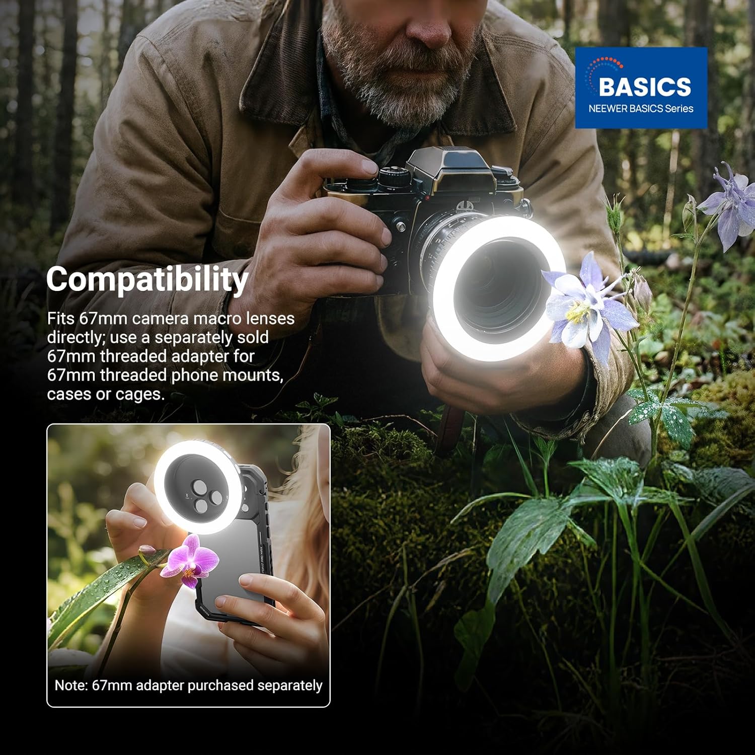 Anillo de Luz LED Bicolor Reca - Photography Lighting Case reseña y precio