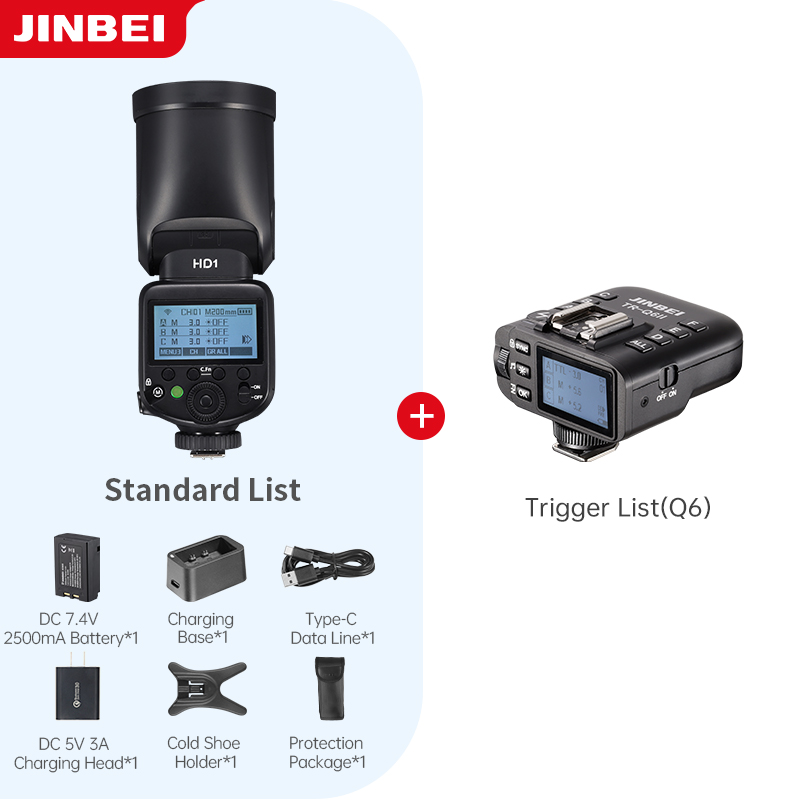 Flash para cámara JINBEI HD-1, - Good Lighting In Photography reseña y precio