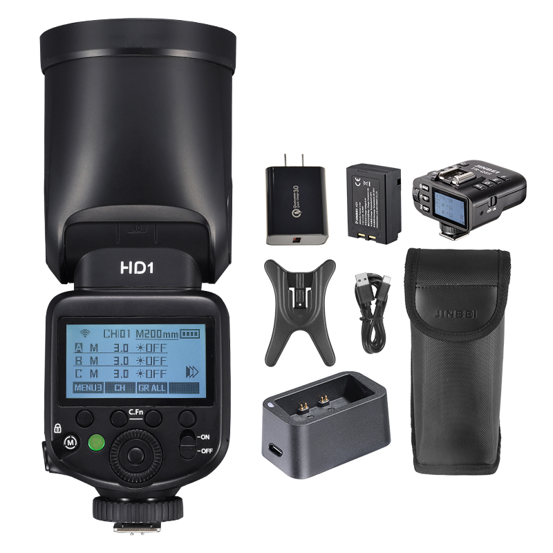 Flash para cámara JINBEI HD-1, - Good Lighting In Photography reseña y precio