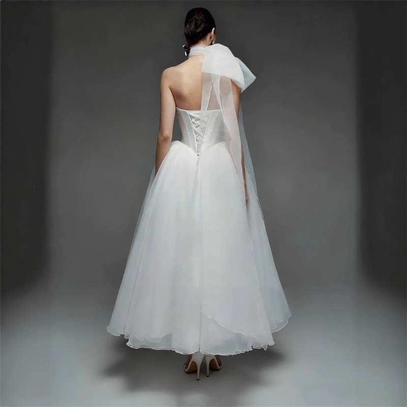 Vestido Largo de Satén Blanco  - Photography Lighting Basics reseña y precio