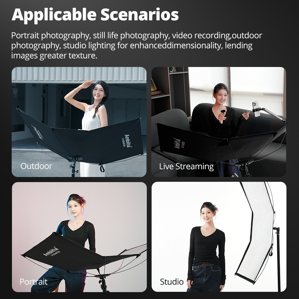 AMBITFUL Kit reflector de difu - Photography Lighting Types reseña y precio