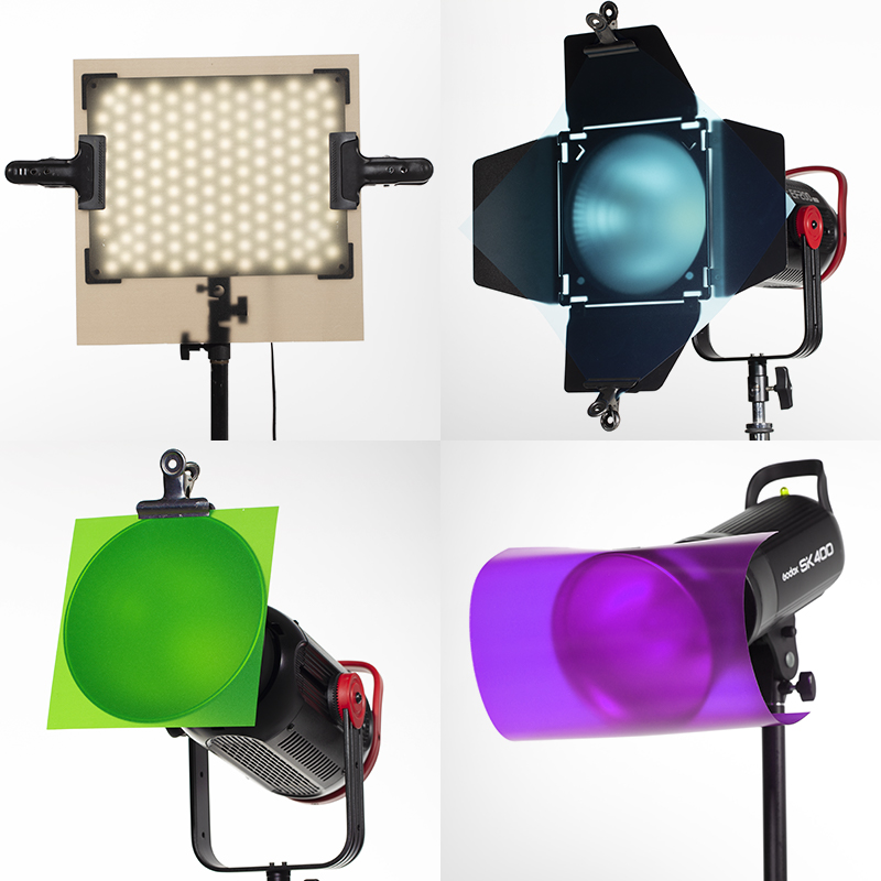 Película de Filtro de Color +  - Photography Led Lighting Kit reseña y precio