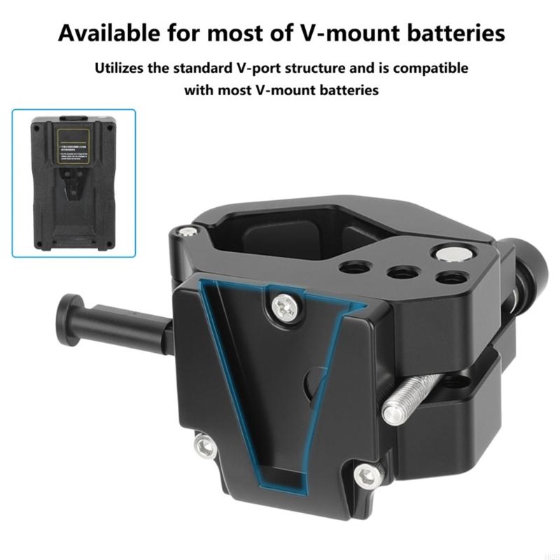 Abrazadera varilla aluminio 46 - V Mount Battery reseña y precio