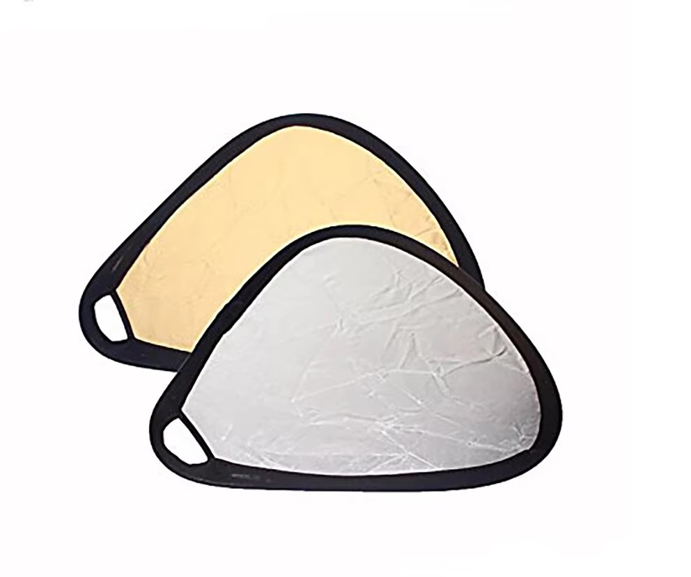 Reflector de luz triangular po - Reflector Disc Silver reseña y precio