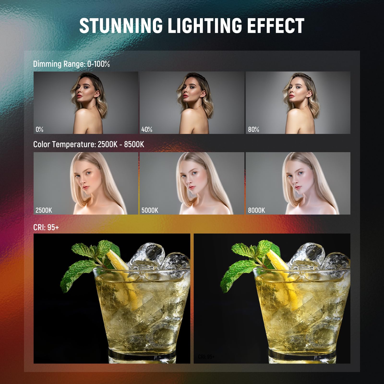 NEEWER-varita de luz RGB con C - Torjim Rgb Photography Video Lighting reseña y precio