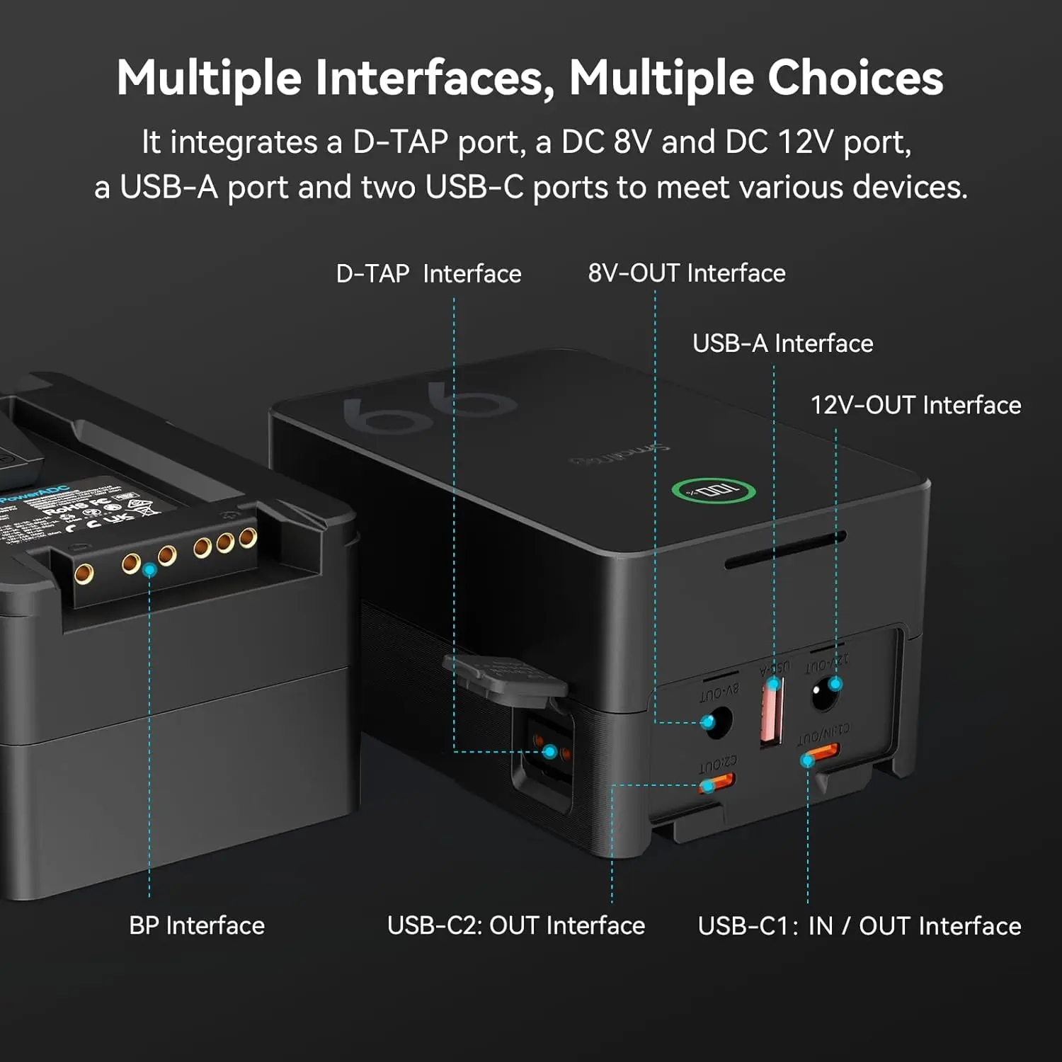 Nueva batería de montaje SMALL - V Mount Battery reseña y precio