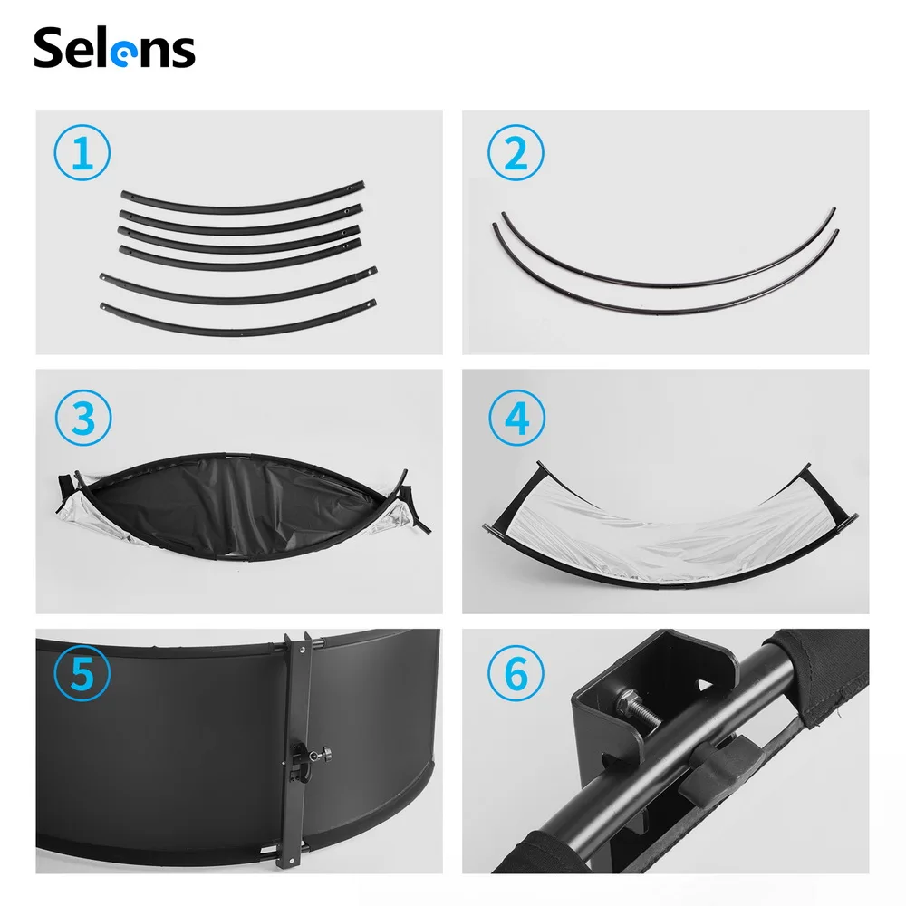 Selens-Juego de difusor de pan - Photography Lighting Types reseña y precio
