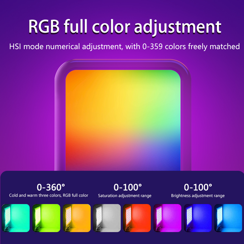 Luz de relleno RGB portátil, l - Torjim Rgb Photography Video Lighting reseña y precio