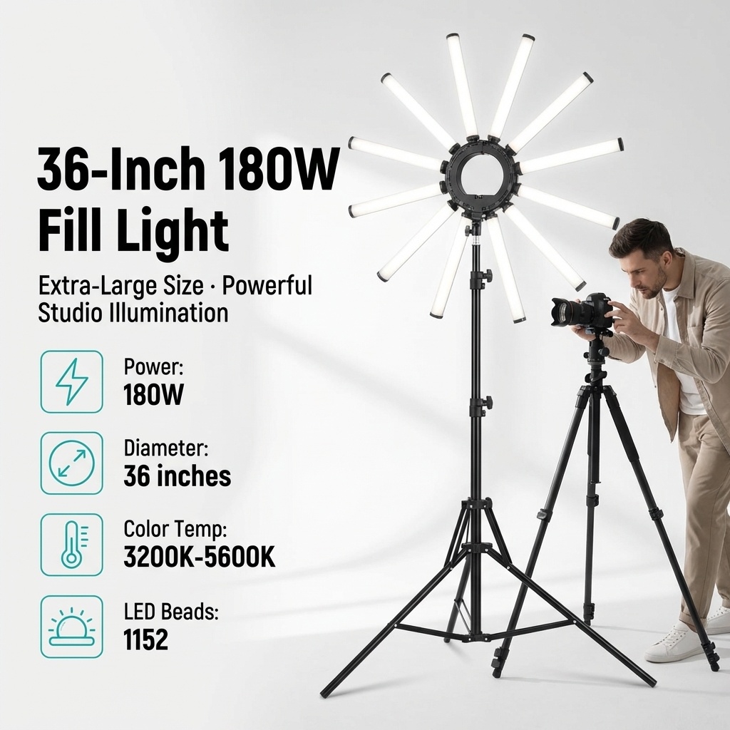 Kit de Iluminación Fotográfica - Photography Led Lighting Kit reseña y precio