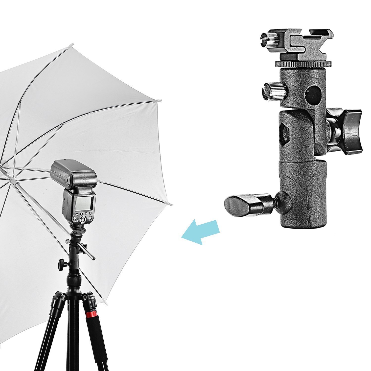 Soporte Metálico Tipo E para F - Photography Lighting Types reseña y precio