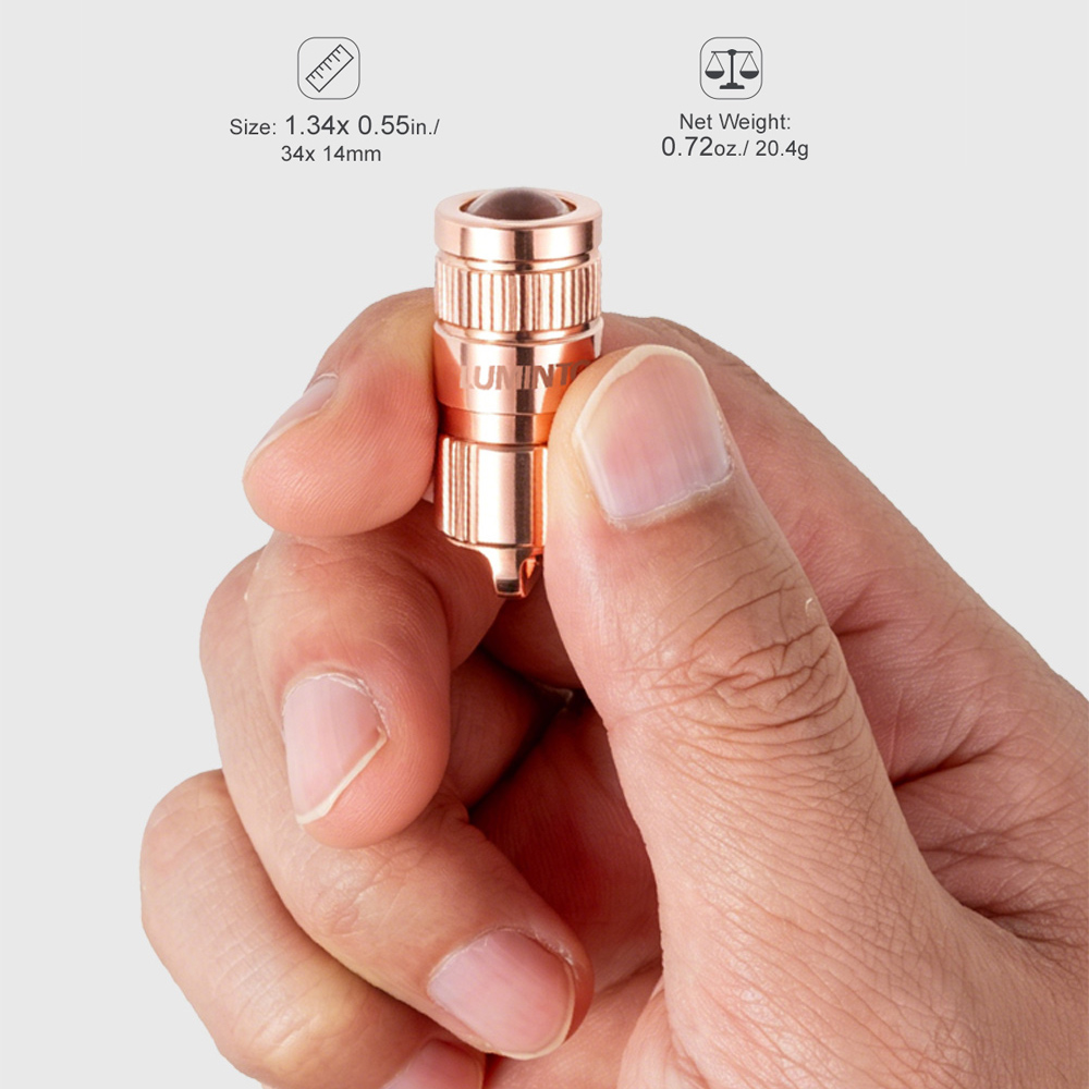 Linterna de Cobre EDC LED, Lám - Snoot Flash Modifier reseña y precio