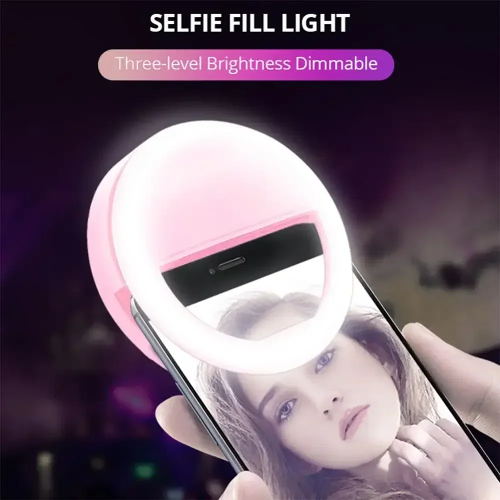 Anillo de luz LED para Selfie, - Photography Lighting Tool reseña y precio