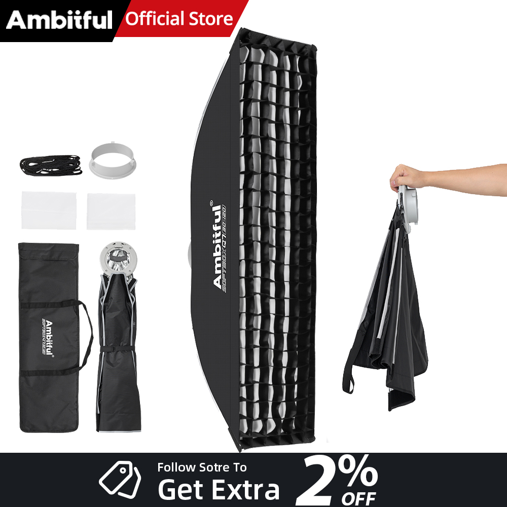 AMBITFUL Q7-II 30*120cm Softbo - Photography Lighting Meter reseña y precio