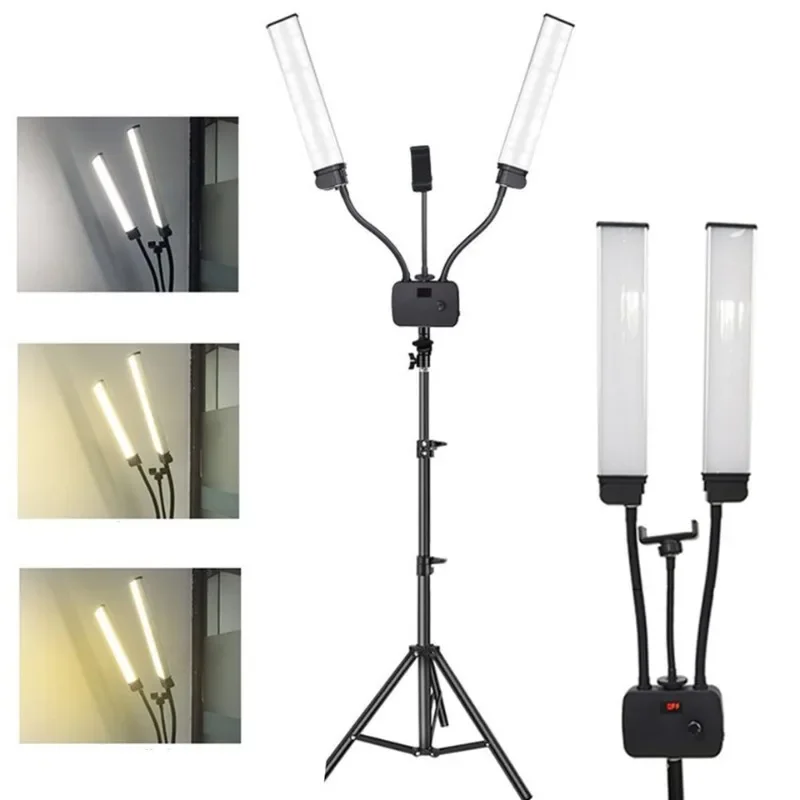 Luz LED de doble brazo para fo - Photography Still Life Lighting reseña y precio