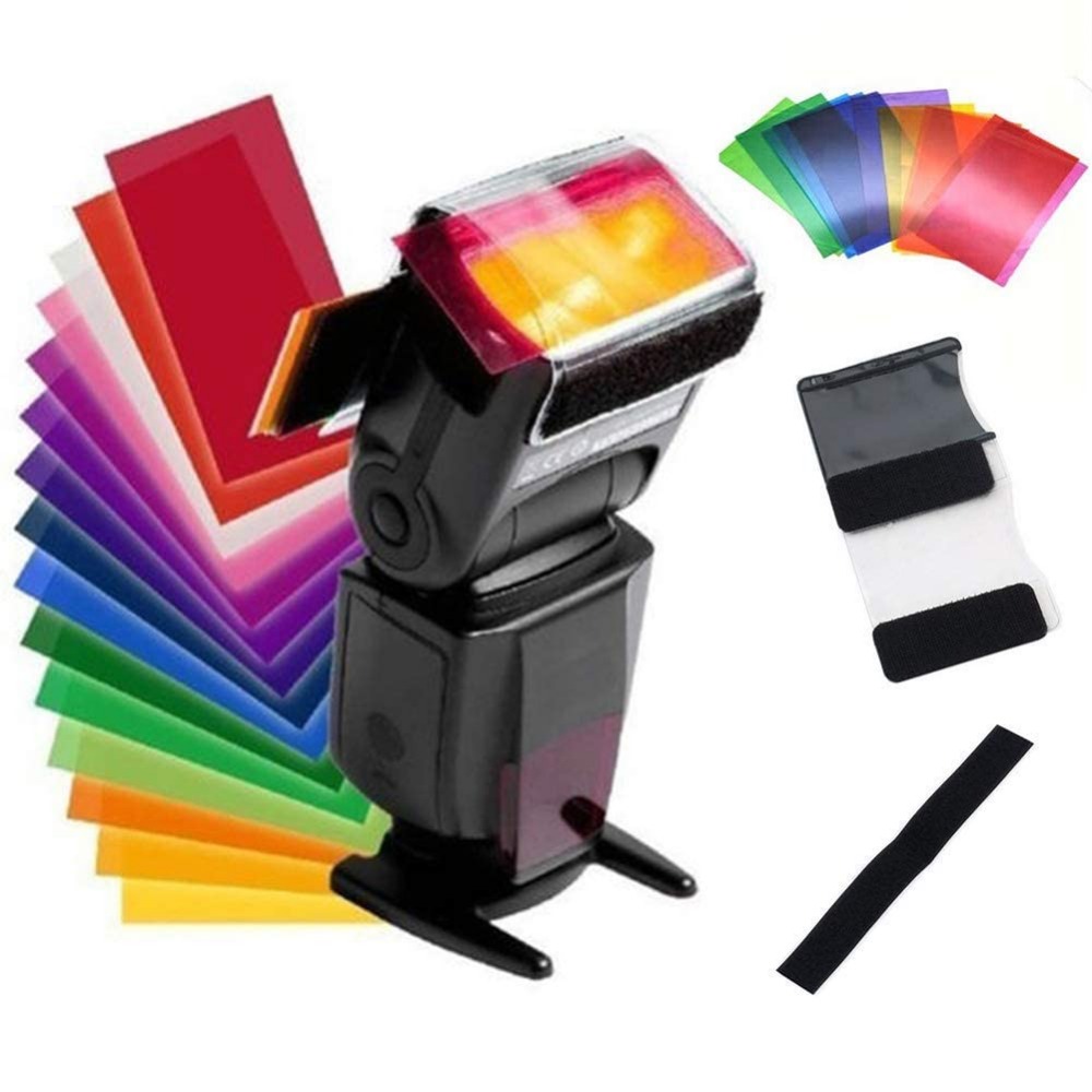 Kit de 12 Filtros de Gel para  - Photography Lighting Meter reseña y precio