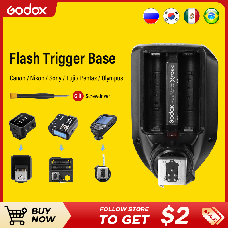 Godox X2T Trigger Hot Shoe XPR - Photography Lighting Kit Godox reseña y precio