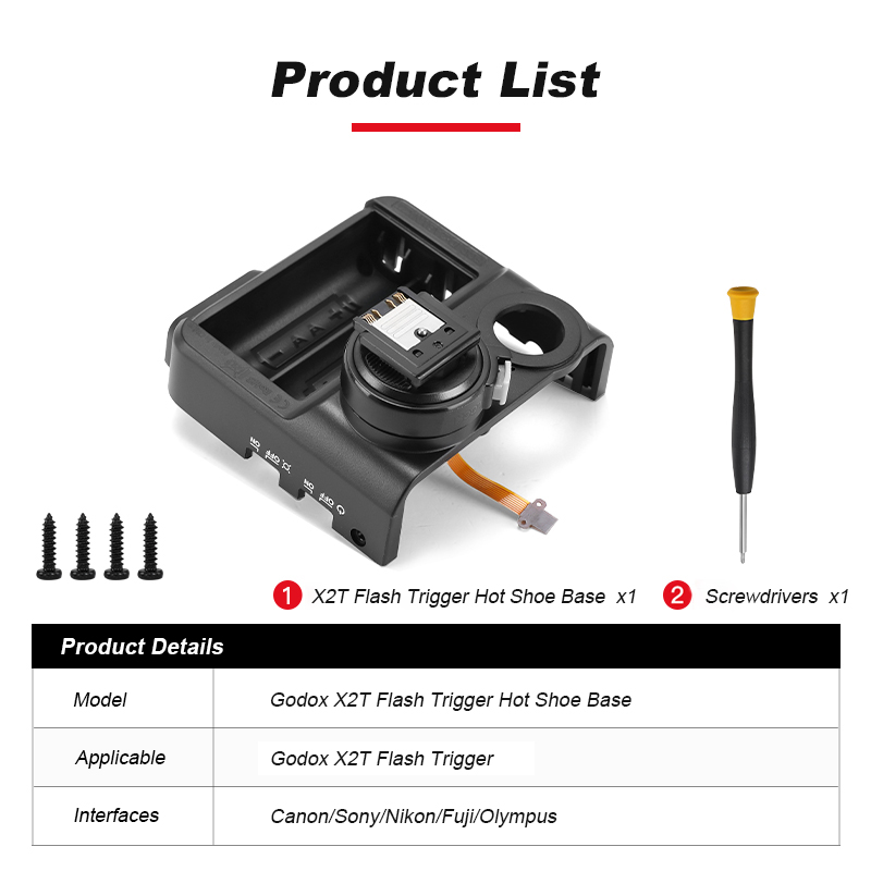 Godox X2T Trigger Hot Shoe XPR - Photography Lighting Kit Godox reseña y precio