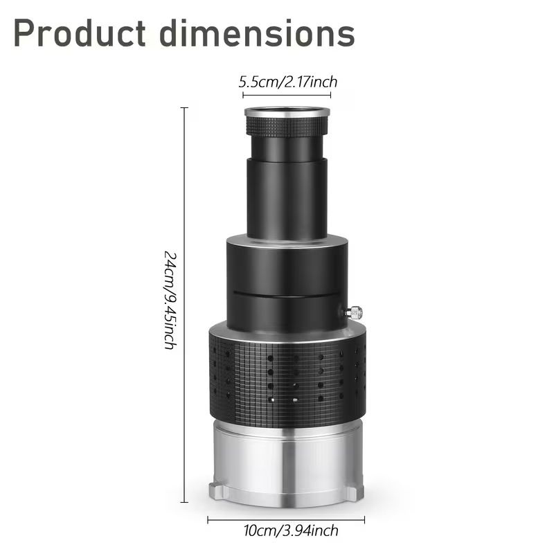 Kit de Snoot Óptico Cónico par - Snoot Flash Modifier reseña y precio